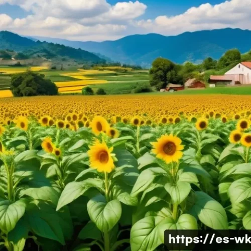 해충 관리의 유기농 글로벌 동향 - A vibrant organic farm scene in a Latin American rural setting, showcasing diverse crops like basil,...